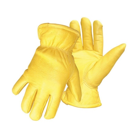 Boss Boss Therm Men's Indoor/Outdoor Insulated Driver Gloves Yellow XL 1 pair 7185J